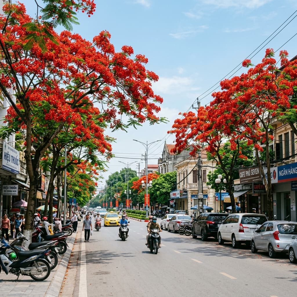 Trồng cây đô thị, cảnh quan tại TP Hải Phòng